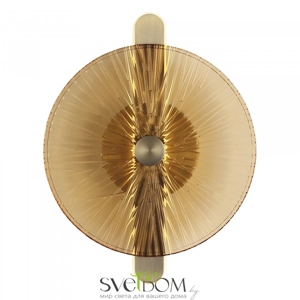 SL6141.311.01 Светильник настенный ST-Luce бронза/янтарь LED 1*11W 4000K WASI