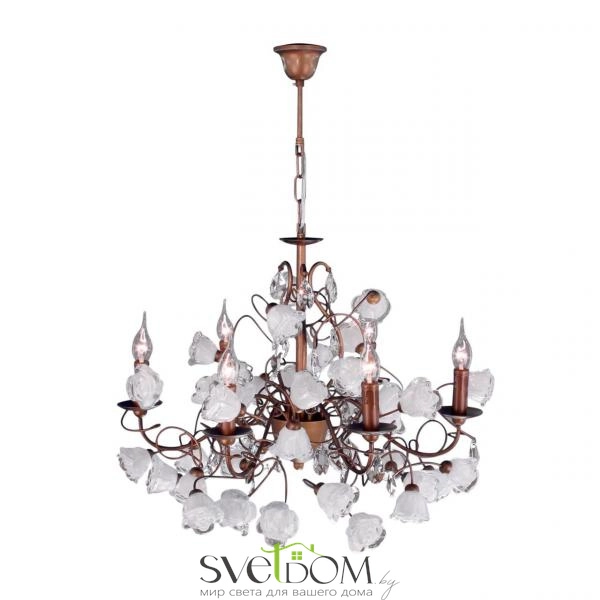 Eletto Rosetta EL324P06.1 Люстра подвесная Коричневая