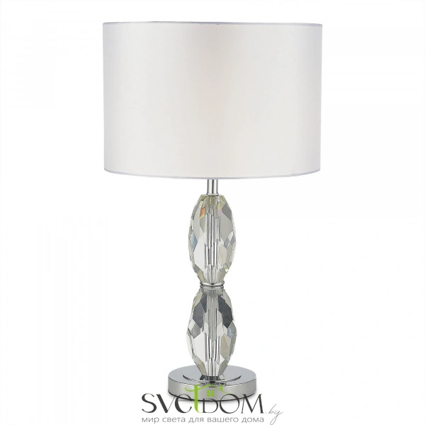 SL1759.104.01 Прикроватная лампа ST-Luce Хром, Голубой/Белый E27 1*40W LINGOTTI