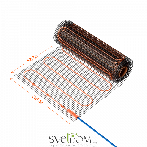 Нагревательные маты Voltum Т200 VLT01-200-5.0  – купить в Svetdom.by
