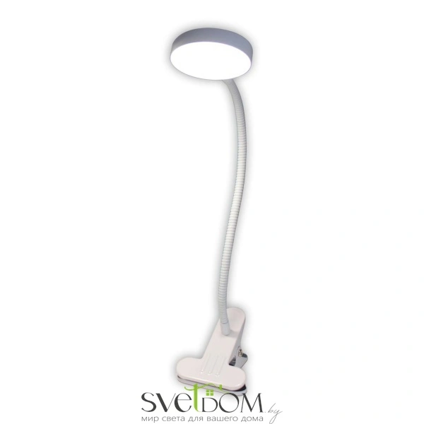 Citilux Ньютон CL803070N LED Лампа на прищепке с диммером Белая