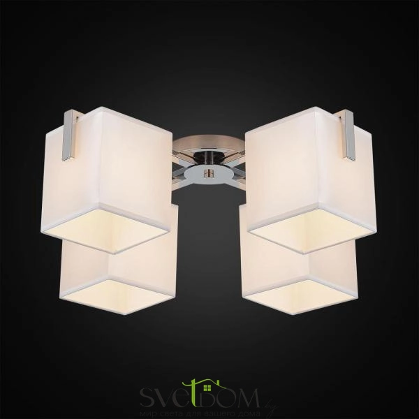 Citilux Стенли CL465141 Люстра с белыми абажурами