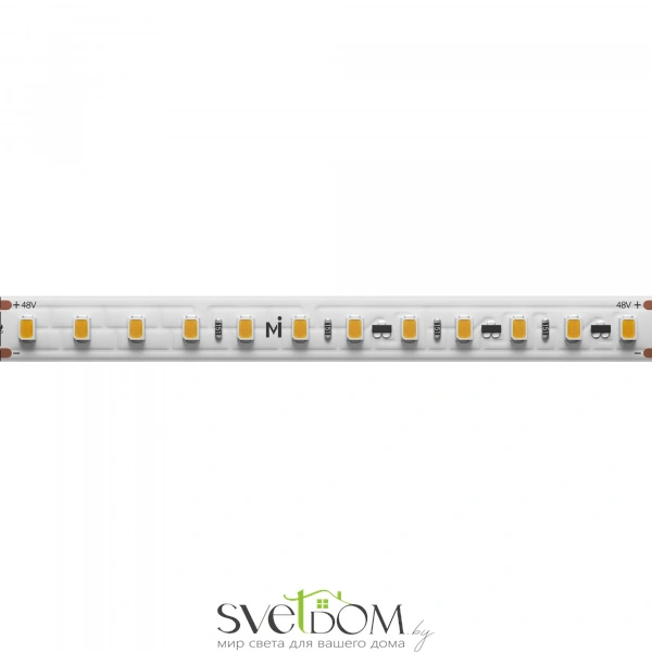 Светодиодная лента Ultra 48В 2835 8Вт/м 3000K 50м IP 20 201210