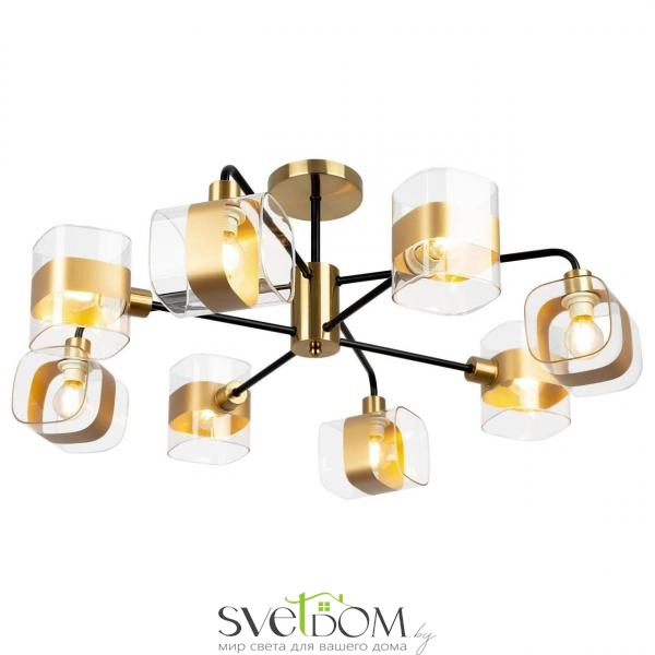 Citilux Бертон CL140181 Люстра потолочная Бронза