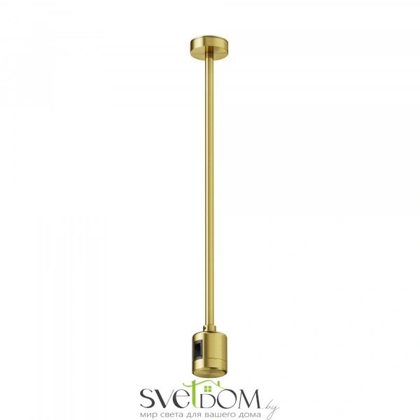 Крепление потолочное Medium 360мм с прямым коннектором питания Flarity латунь TRA158C-IPCL1-BS