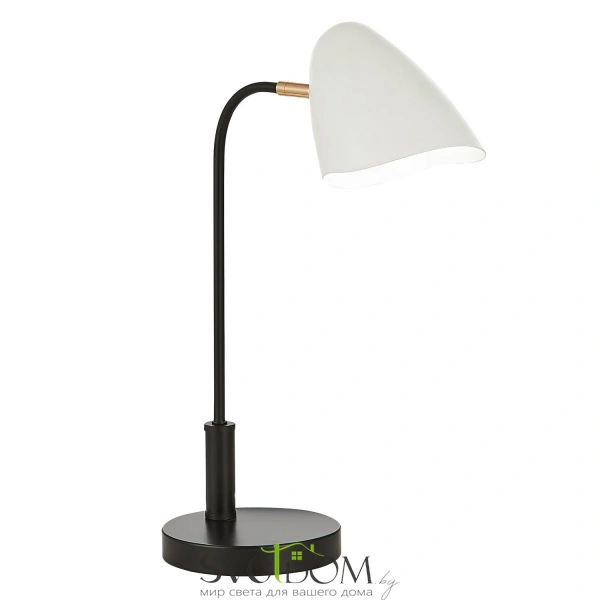 SLE103604-01 Прикроватная лампа Черный, Золотой/Белый E14 1*40W SATTA