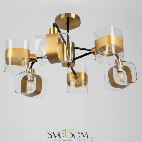 Citilux Бертон CL140161 Люстра потолочная Бронза