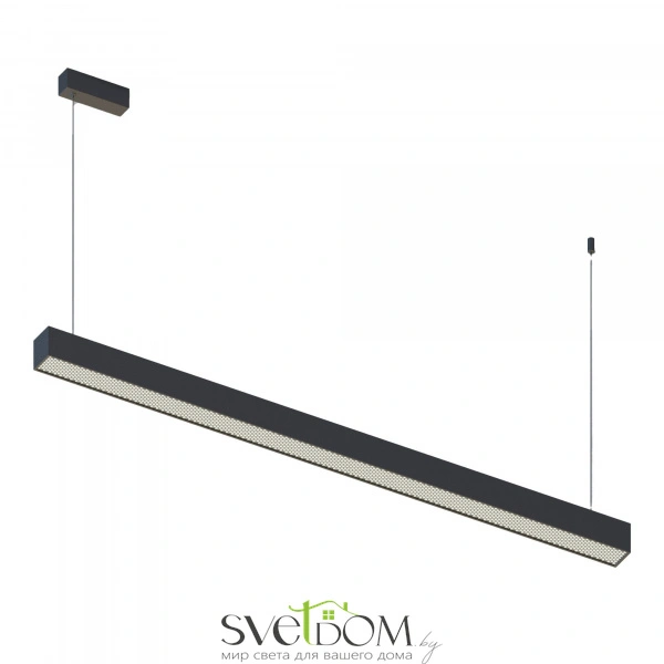 ST612.433.32 Светильник подвесной Черный LED 1*35W 3000K 698Lm Ra>80 120° IP20 L1 120xW50xH60 180- Подвесные светильники