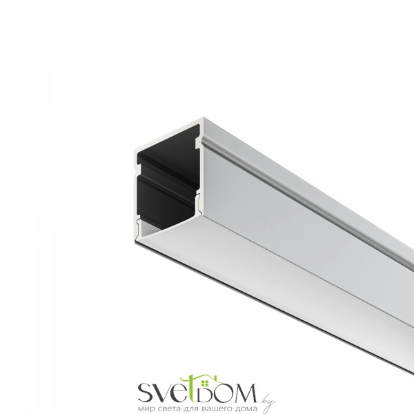 Алюминиевый профиль накладной 20x20 ALM-2020-S-2M