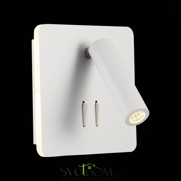 SL1586.531.01 Светильник настенный Белый LED 1*9W 3000K 624Lm Ra>80  IP20 L-xW140xH140 170-240V Настенные светильники