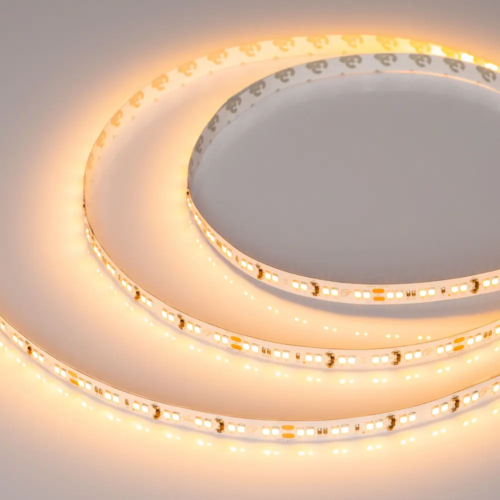 Светодиодная лента RT-A168-10mm 24V Dim-To-Warm (14.4 W/m, IP20, 2835, 5m) Arlight 033606 Arlight