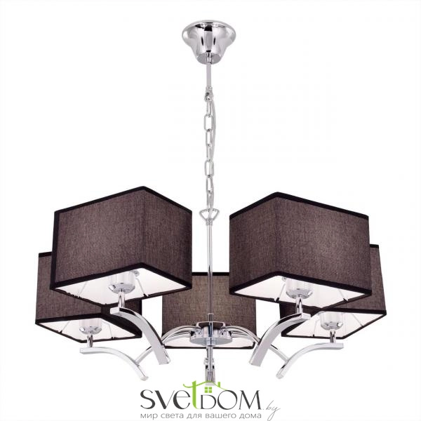 Citilux Эвора Квадро CL460252 Люстра с чёрными абажурами