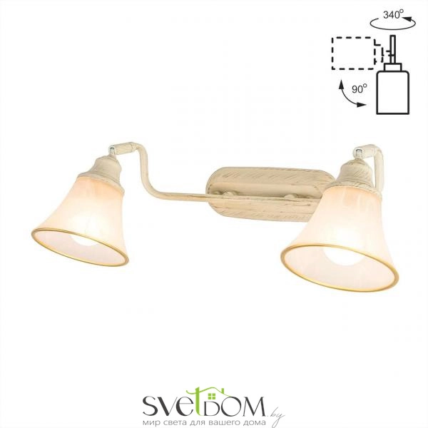 Citilux Прованс CL511524 Спот поворотный Белый с патиной