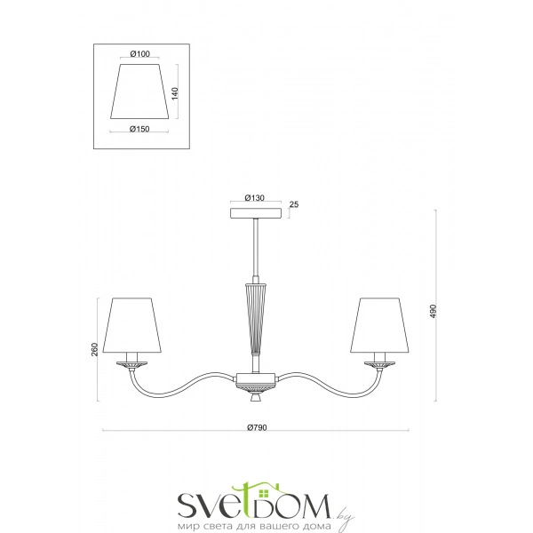 Люстра Freya FR2027PL-07N