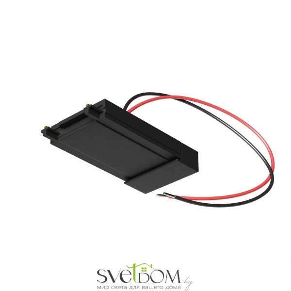 Ввод питания Radity накладной черный TRA084B-11B