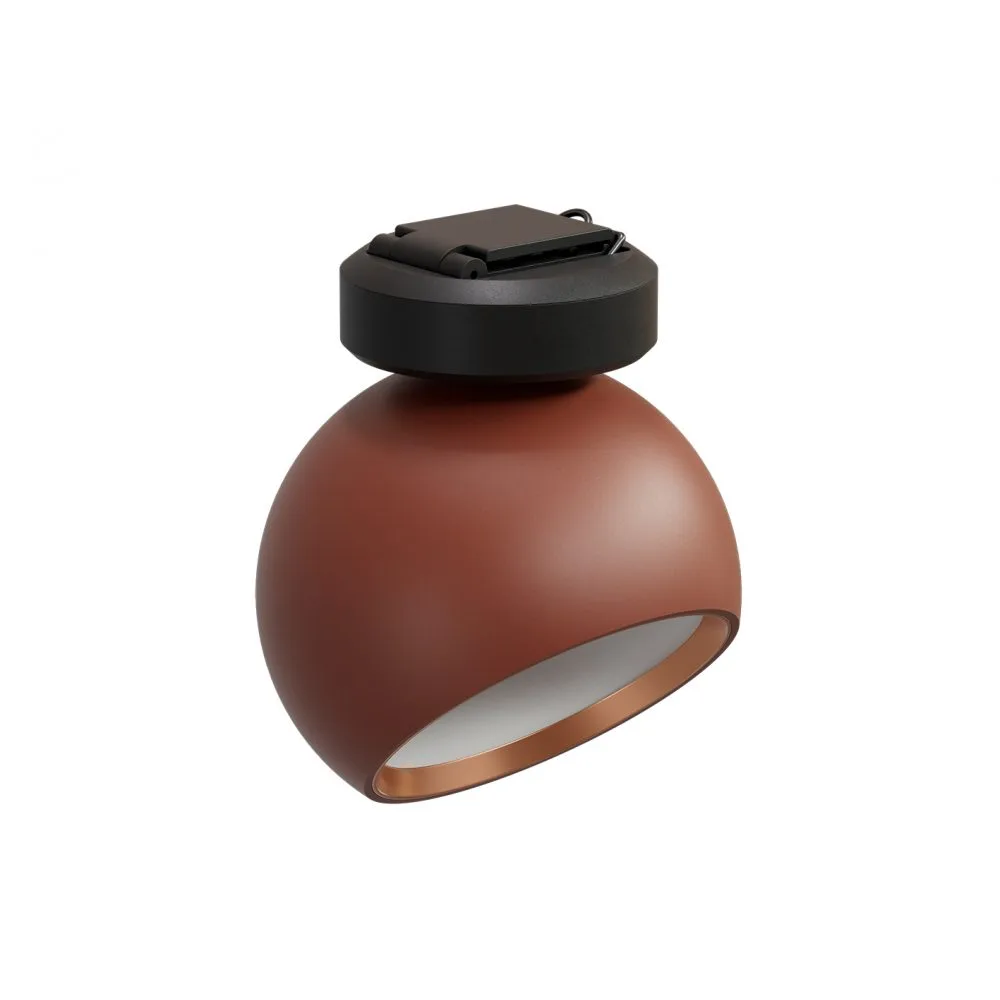 Трековый светильник Kink Light Сатори терракотовый направленный LED 9 Вт 6427,06 Kink Light