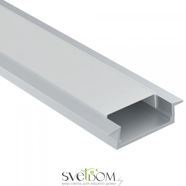 Алюминиевый профиль встраиваемый 22x6 ALM004S-2M