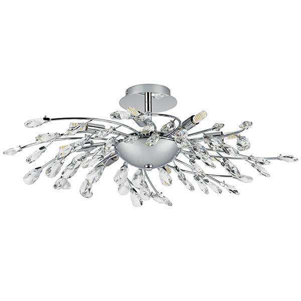 Lightstar 791184 Люстра потолочная ISABELLE 8х40W G9 ХРОМ