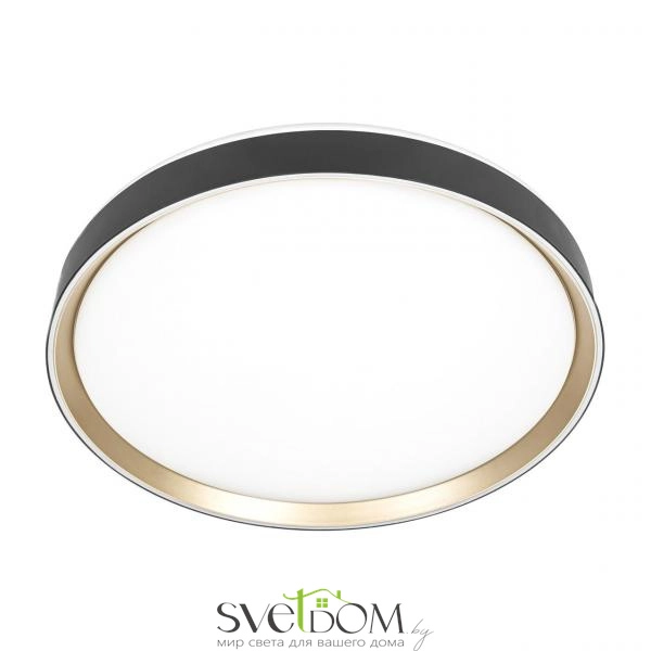 Citilux BOSS CL751451G LED RGB Светильник с пультом Чёрный с Золотом