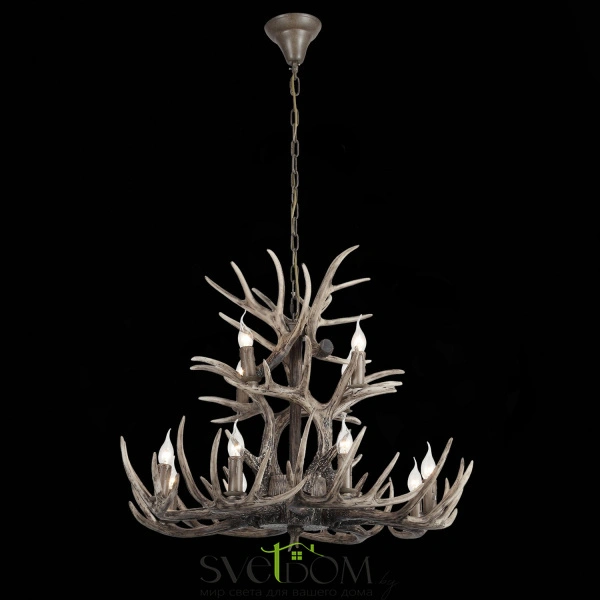 SL154.703.12 Люстра подвесная ST-Luce Серый E14 12*40W CORNA