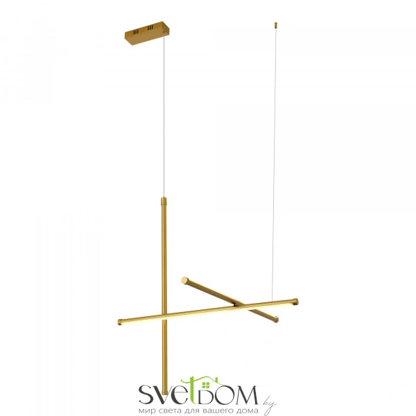 SL6207.213.37 Светильник подвесной ST-Luce Матовое золото LED 1*37W 3000K RETICO