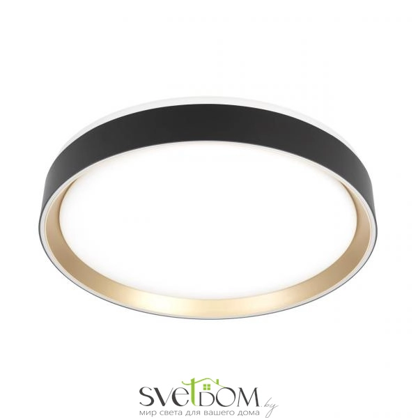 Citilux BOSS CL751351G LED RGB Светильник с пультом Чёрный с Золотом