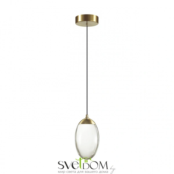 7159/3L HIGHTECH ODL26 231 светильник бронза/хрусталь/металл IP20 LED 3W 400Лм 3000K 220-240V PURA