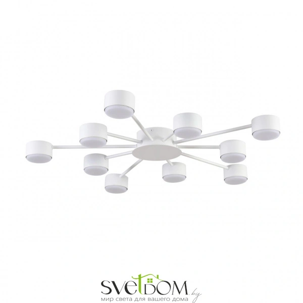 8343/10C COMFI LN26 252 белый, металл Люстра GX53 LED 10*7W 220V TORINA