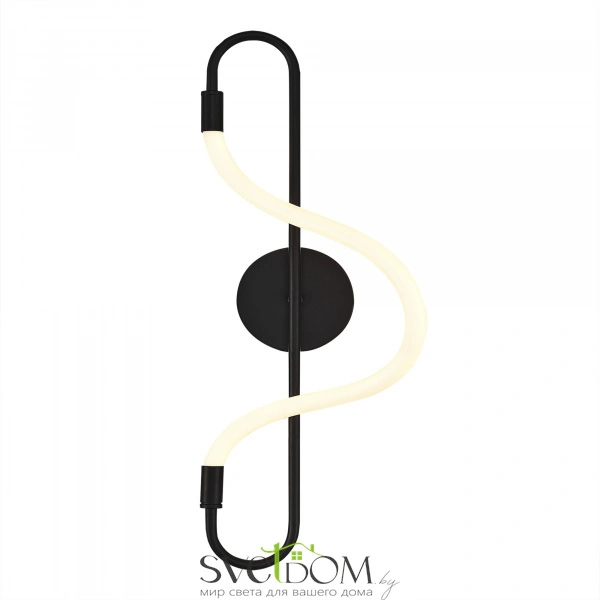 SL6102.401.10 Светильник настенный ST-Luce Черный/Белый LED 1*10W 3000K SAGRATO