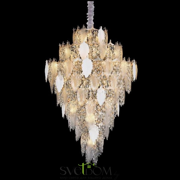 Citilux Darby CL309292 Люстра хрустальная подвесная Золото