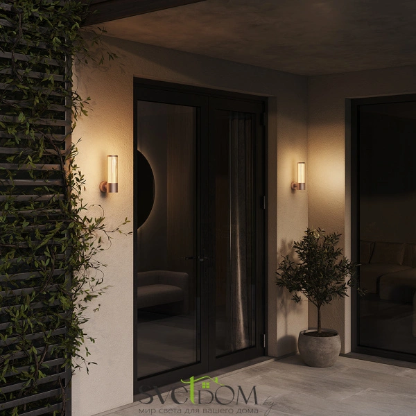 Настенный светильник (бра) Outdoor O593WL-L8BR3K