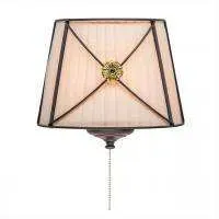 Citilux Дрезден CL409321 Бра с бежевым абажуром и выключателем