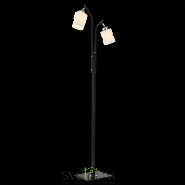 Citilux Берта CL126922 Торшер с поворотными плафонами Венге Хром