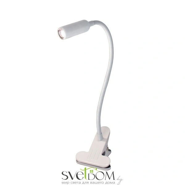 Citilux Ньютон CL803060N LED Лампа на прищепке с диммером Белая CITILUX
