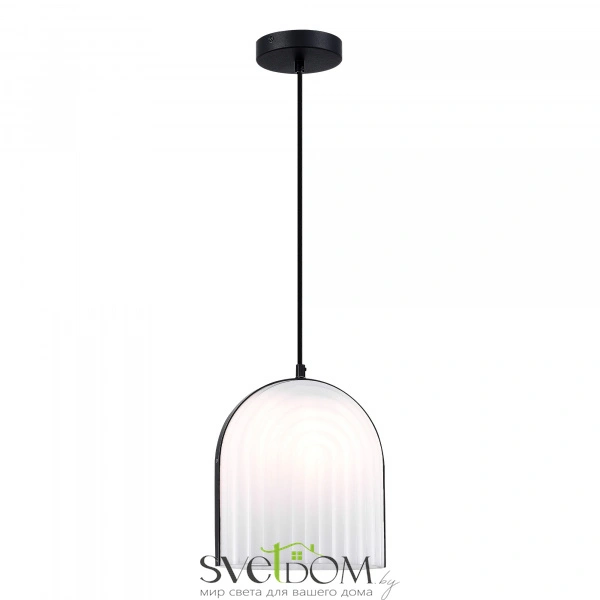 SL1302.403.01 Светильник подвесной ST-Luce Черный/Белый E27 LED 1*7W AIRE