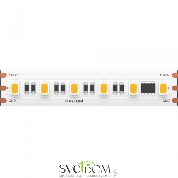 Светодиодная лента 24В 2835 14,4Вт/м 3000K 5м IP 20 201252