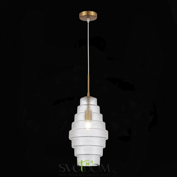 SL1001.213.01 Подвес ST-Luce Латунь/Прозрачный E27 1*40W REXITE