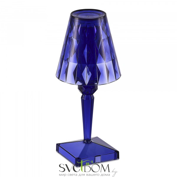SL1010.714.01 Прикроватная лампа ST-Luce Синий/Синий LED 1*2W 3000K/4000K/6000K SPARKLE