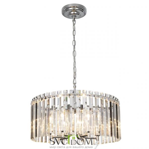 Citilux Джейн CL306161 Хрустальная подвесная люстра Хром