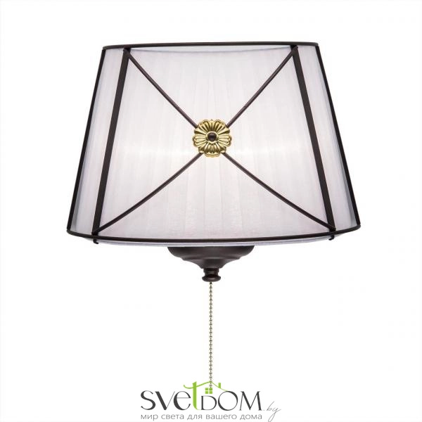 Citilux Дрезден CL409322 Бра с белым абажуром и выключателем