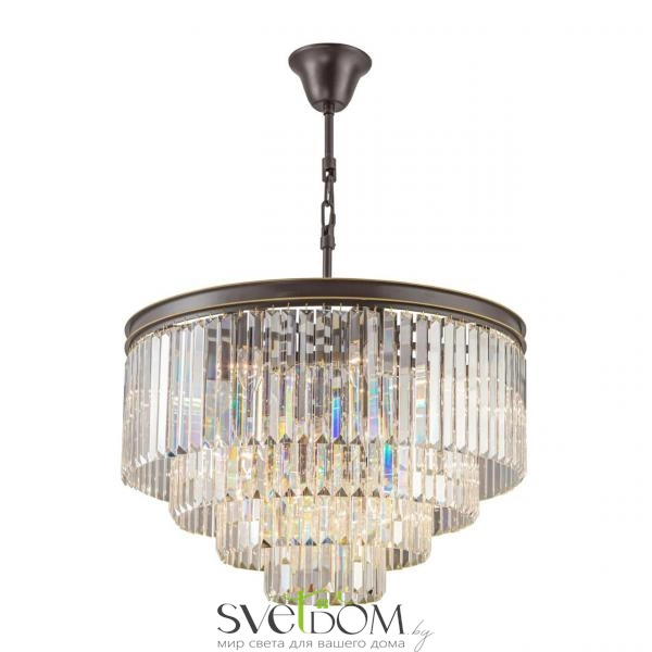 Citilux Мартин CL332141 Люстра хрустальная подвесная Прозрачная