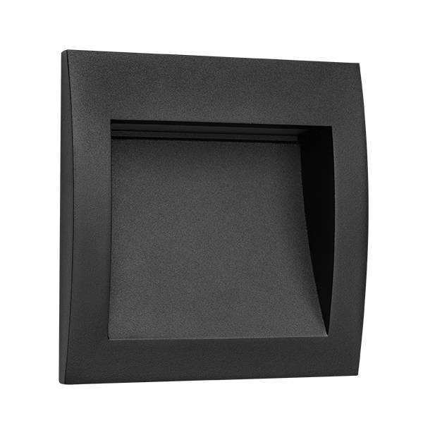 Lightstar 383674 Светильник ESTRA LED 5W 250LM 120G ЧЕРНЫЙ 4000K IP55