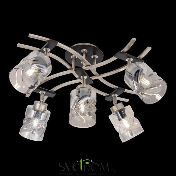 Citilux Мерида CL142155 Люстра с поворотными плафонами Матовый Хром