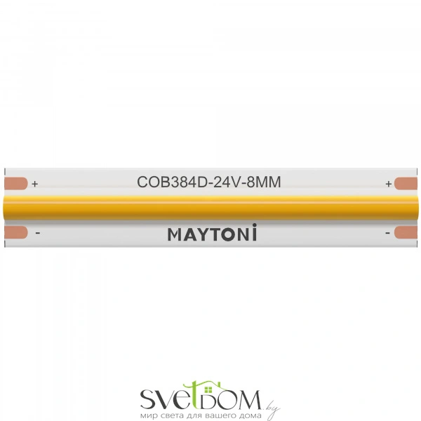 Светодиодная лента Ultra 24В COB 12Вт/м 2700К 5м IP 20 201074