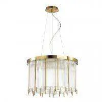 4788/7 HALL ODL21 555 золото/металл/стекло Люстра E14 7*40W YORK