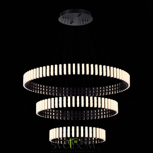 SL6203.403.105 Люстра подвесная ST-Luce Черный/Белый LED 1*105W 3000K ESTENSE