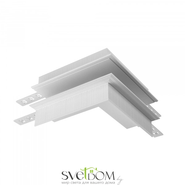 Коннектор внешний Exility встраиваемый под ГКЛ 9,5мм, белый TRA34CO-42W