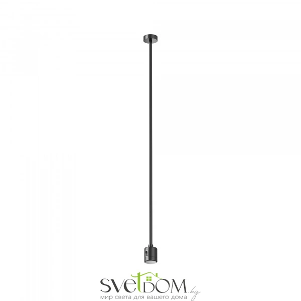 Крепление потолочное Long 700мм с прямым коннектором питания Flarity черный TRA159C-IPC1-B