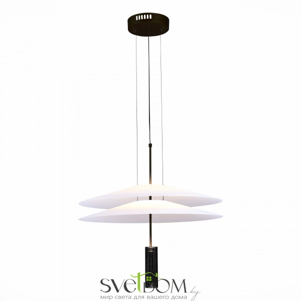 SL6101.403.01 Люстра подвесная ST-Luce Черный/Белый LED 1*15W 3000K ISOLA