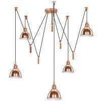 Lightstar 761053 Люстра ACROBATA 5х40W E14 РОЗОВОЕ ЗОЛОТО
